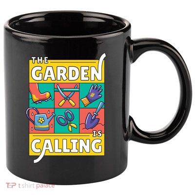 The Garden Is Calling 11oz C Handle Ceramic Mug
