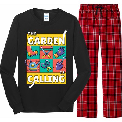 The Garden Is Calling Long Sleeve Pajama Set