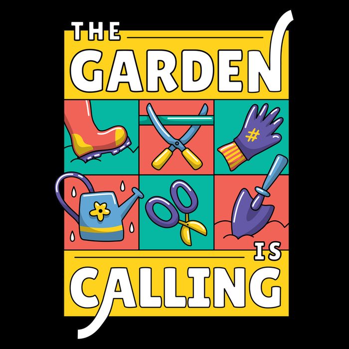 The Garden Is Calling Womens T-Shirt