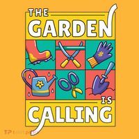 The Garden Is Calling Tall T-Shirt