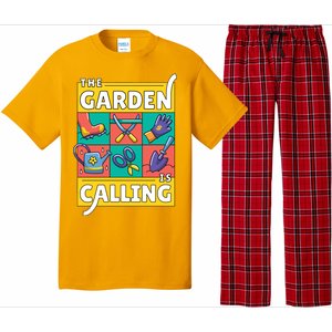 The Garden Is Calling Pajama Set