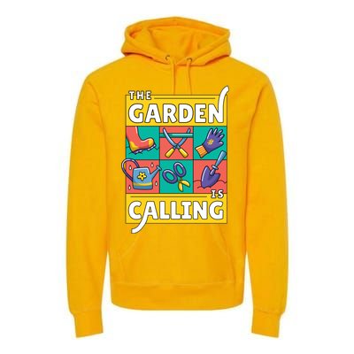 The Garden Is Calling Premium Hoodie