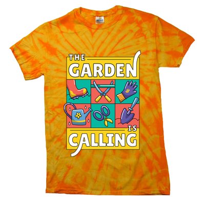 The Garden Is Calling Tie-Dye T-Shirt