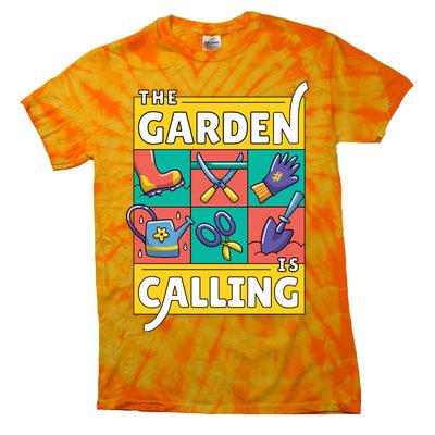 The Garden Is Calling Tie-Dye T-Shirt