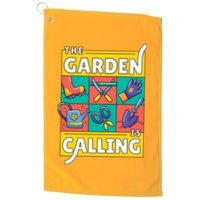 The Garden Is Calling Golf Towel