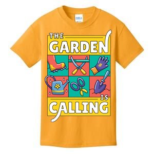 The Garden Is Calling Kids T-Shirt