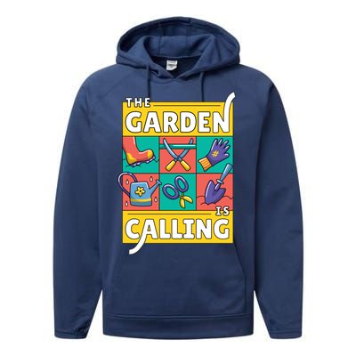 The Garden Is Calling Performance Fleece Hoodie