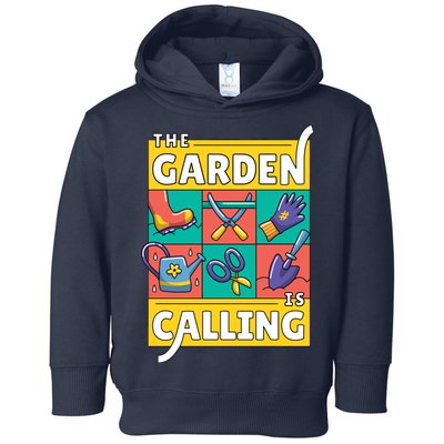 The Garden Is Calling Toddler Hoodie