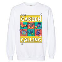 The Garden Is Calling Garment-Dyed Sweatshirt