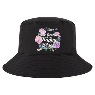 The Garden Is My Happy Place Cool Comfort Performance Bucket Hat