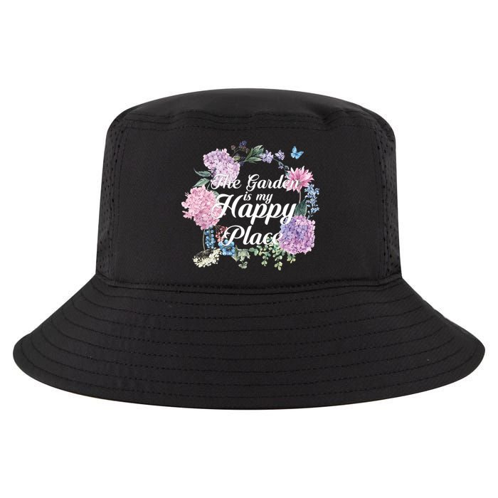 The Garden Is My Happy Place Cool Comfort Performance Bucket Hat