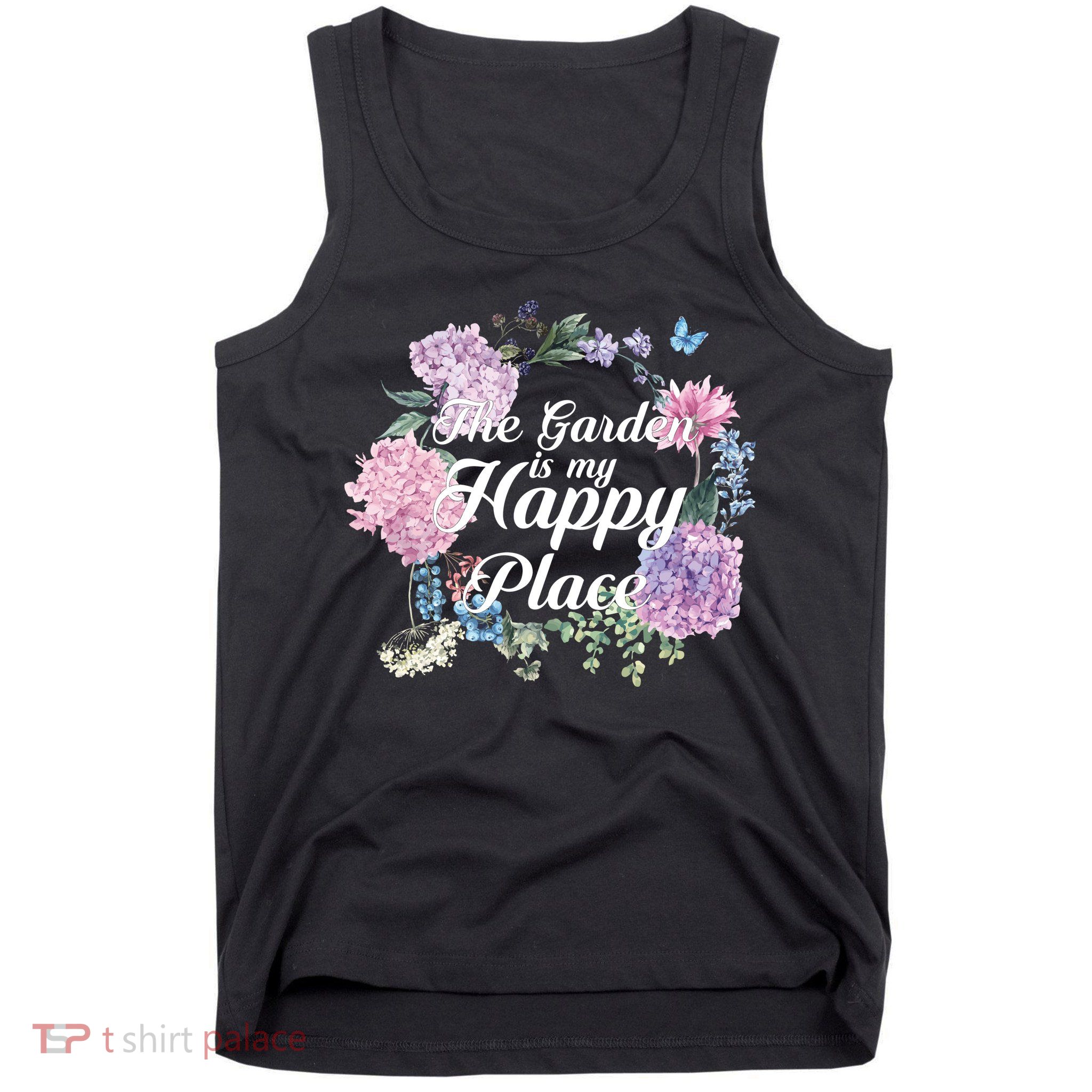 The Garden Is My Happy Place Tank Top