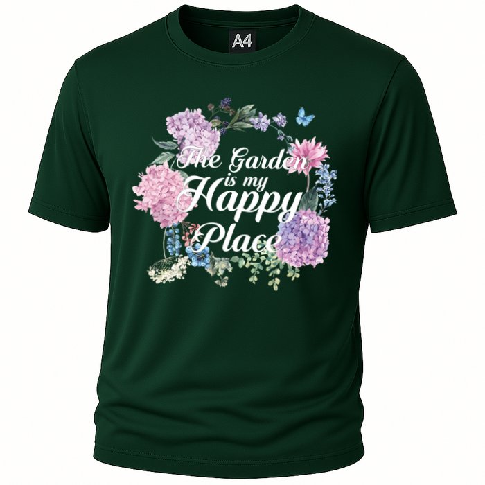 The Garden Is My Happy Place Cooling Performance Crew T-Shirt