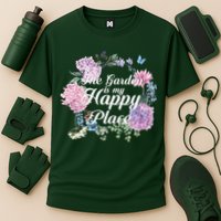 The Garden Is My Happy Place Cooling Performance Crew T-Shirt