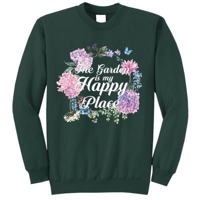 The Garden Is My Happy Place Sweatshirt