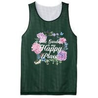 The Garden Is My Happy Place Mesh Reversible Basketball Jersey Tank