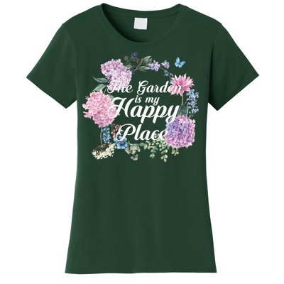 The Garden Is My Happy Place Women's T-Shirt