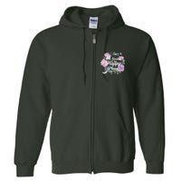 The Garden Is My Happy Place Full Zip Hoodie