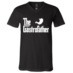 The Gastro Father  V-Neck T-Shirt