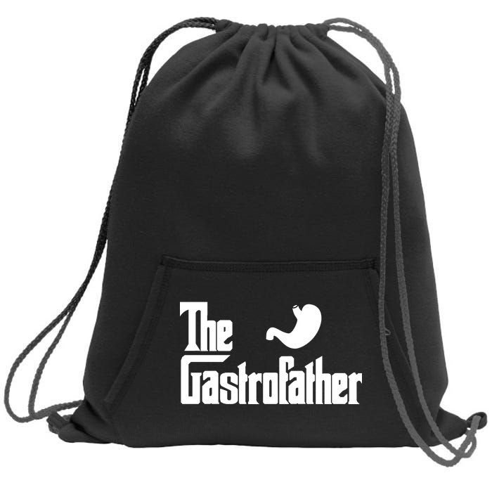 The Gastro Father  Sweatshirt Cinch Pack Bag