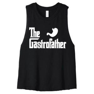 The Gastro Father  Women's Racerback Cropped Tank