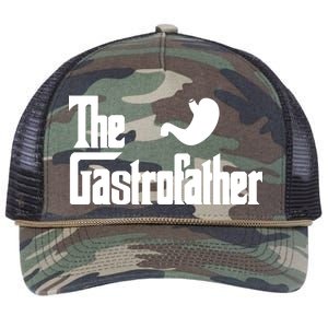 The Gastro Father  Retro Rope Trucker Hat Cap