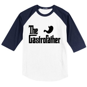 The Gastro Father  Baseball Sleeve Shirt