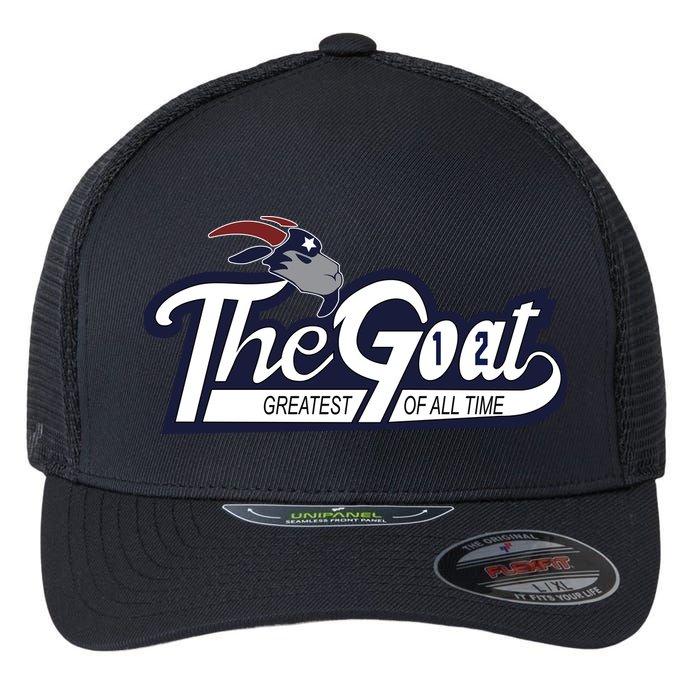 The Goat 12 Greatest Of All Time Flexfit Unipanel Trucker Cap