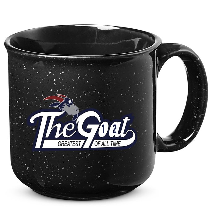 The Goat 12 Greatest Of All Time 15oz Campfire Ceramic Mug