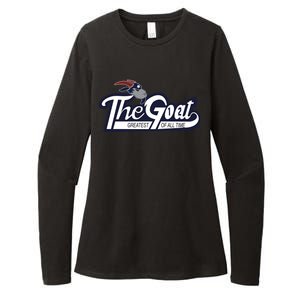 The Goat 12 Greatest Of All Time Womens CVC Long Sleeve Shirt