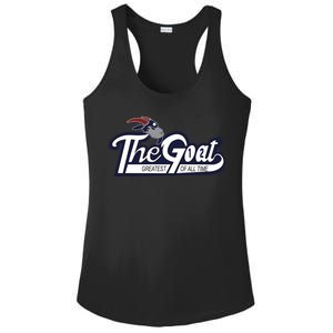 The Goat 12 Greatest Of All Time Ladies PosiCharge Competitor Racerback Tank