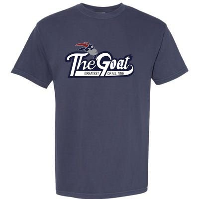 The Goat 12 Greatest Of All Time Garment-Dyed Heavyweight T-Shirt