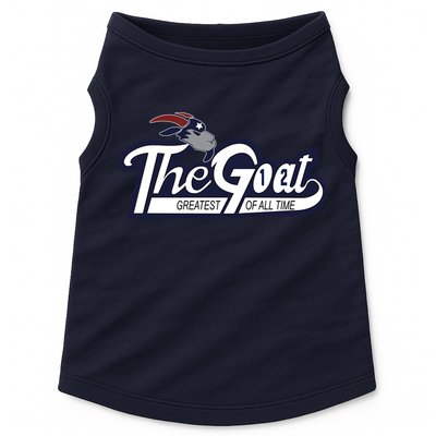The Goat 12 Greatest Of All Time Doggie Tank