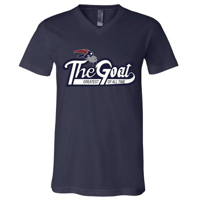 The Goat 12 Greatest Of All Time V-Neck T-Shirt