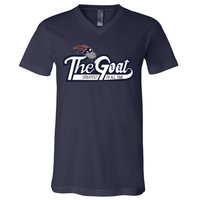 The Goat 12 Greatest Of All Time V-Neck T-Shirt