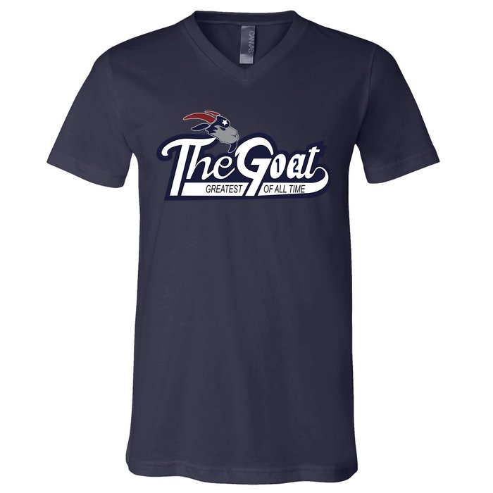 The Goat 12 Greatest Of All Time V-Neck T-Shirt