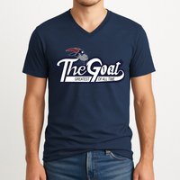 The Goat 12 Greatest Of All Time V-Neck T-Shirt