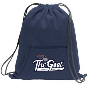 The Goat 12 Greatest Of All Time Sweatshirt Cinch Pack Bag