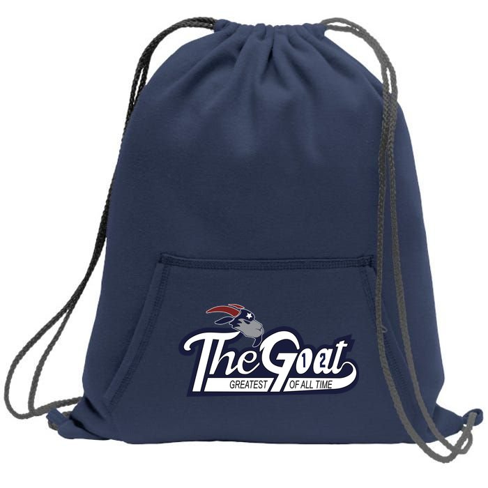 The Goat 12 Greatest Of All Time Sweatshirt Cinch Pack Bag