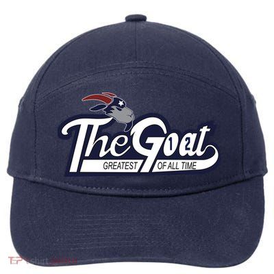 The Goat 12 Greatest Of All Time 7-Panel Snapback Hat