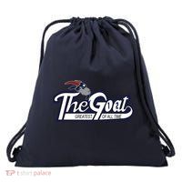 The Goat 12 Greatest Of All Time Drawstring Bag