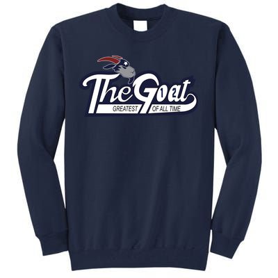 The Goat 12 Greatest Of All Time Tall Sweatshirt