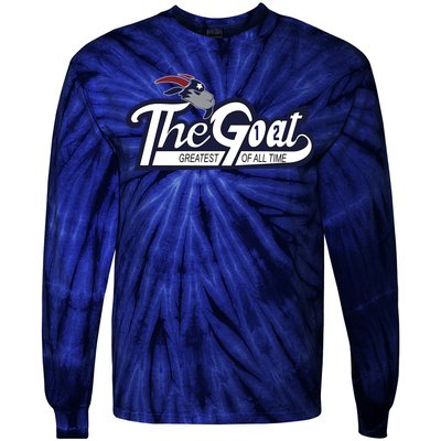 The Goat 12 Greatest Of All Time Tie-Dye Long Sleeve Shirt