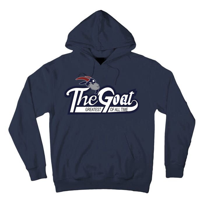 The Goat 12 Greatest Of All Time Tall Hoodie
