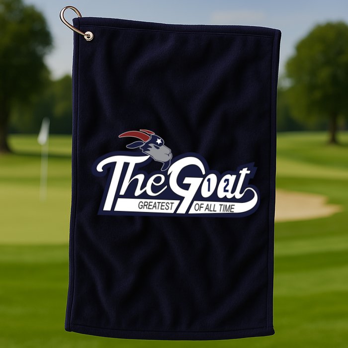 The Goat 12 Greatest Of All Time Golf Towel
