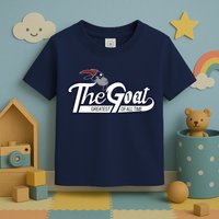 The Goat 12 Greatest Of All Time Toddler T-Shirt
