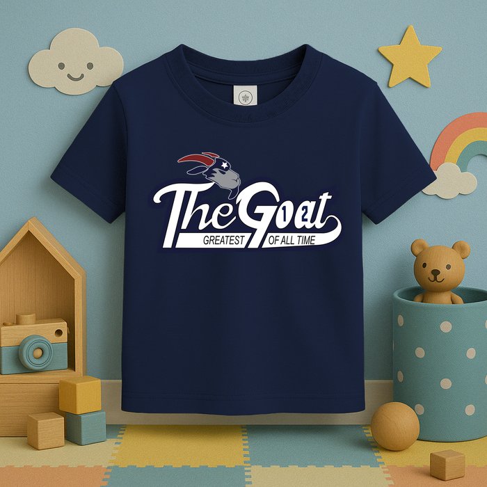 The Goat 12 Greatest Of All Time Toddler T-Shirt