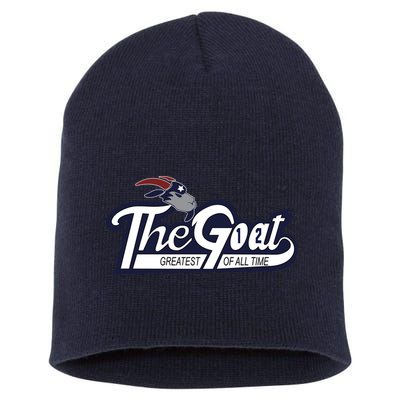 The Goat 12 Greatest Of All Time Short Acrylic Beanie