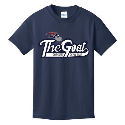 The Goat 12 Greatest Of All Time Kids T-Shirt