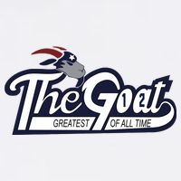 The Goat 12 Greatest Of All Time Garment-Dyed Sweatshirt